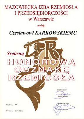 cert2 2 - Bioenergoterapeuta Czesław Karkowski